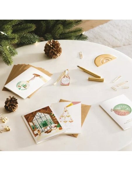 CARTE DE NOËL - ALL THE WAYS TO SAY
