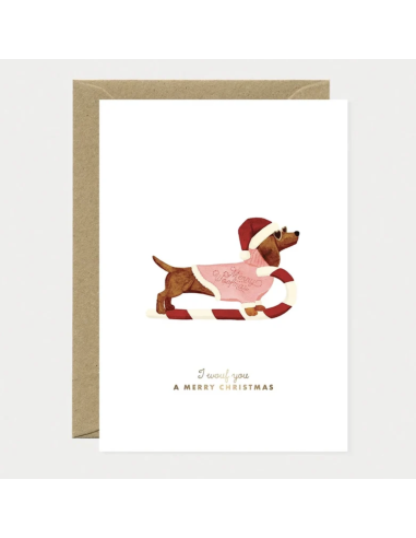 CARTE DE NOËL - ALL THE WAYS TO SAY