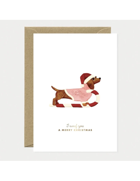 CARTE DE NOËL - ALL THE WAYS TO SAY