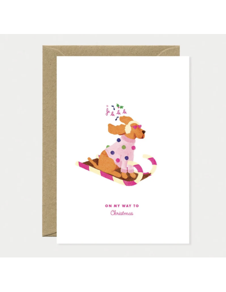 CARTE DE NOËL - ALL THE WAYS TO SAY