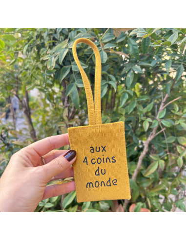 ETIQUETTE BAGAGE EN COTON - SOPHIE JANIERE