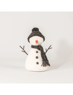 BONHOMME DE NEIGE EN LAINE FEUTRÉE -  NEW HEIDI