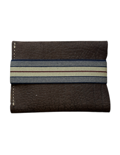 PORTE CARTES CUIR ELASTIQUE HOMME - BANDIT MANCHOT 2