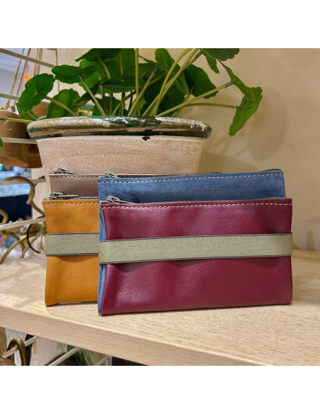 DOUBLE TROUSSE EN CUIR MOYEN MODELE - BANDIT MANCHOT