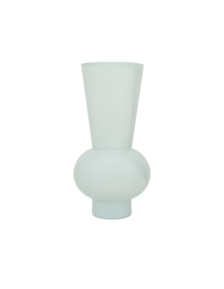 VASE EN VERRE RECYCLE MINERAL KEIKO  - URBANNATURE