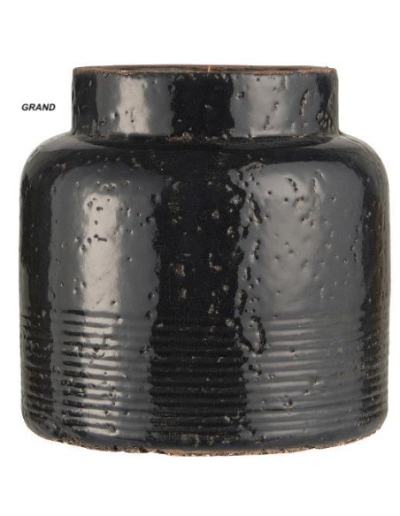 POT EN TERRE CUITE EMAILLE  - IB LAURSEN