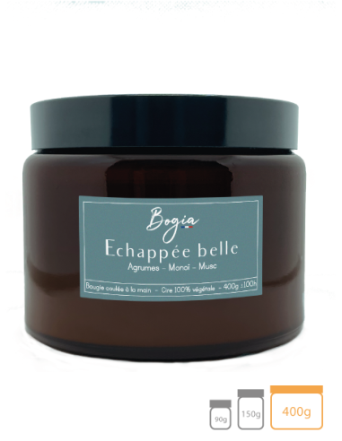 BOUGIE PARFUMEE PRESTIGE 400G - BOGIA