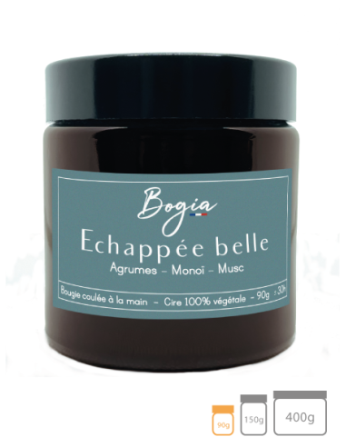 BOUGIE PARFUMEE NOMADE 90G - BOGIA