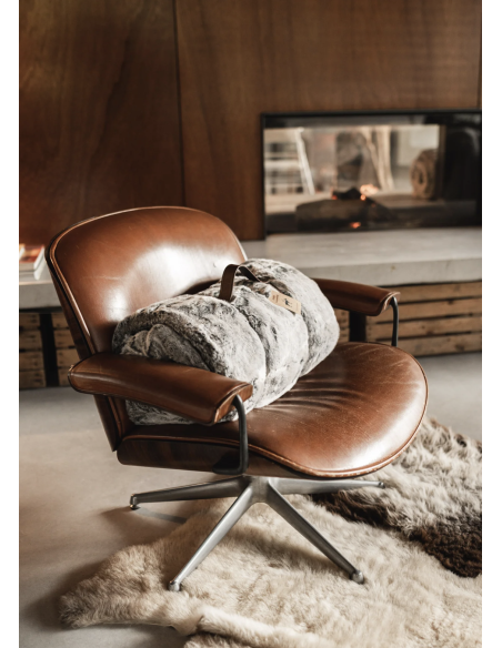 PLAID FAUSSE FOURRURE - WARO