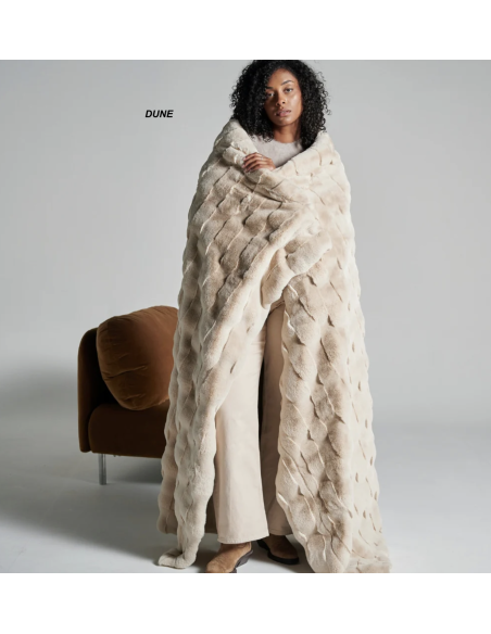 PLAID FAUSSE FOURRURE - WARO