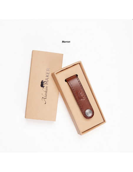 PORTE CLES CUIR LOOP - ALASKAN MAKER 