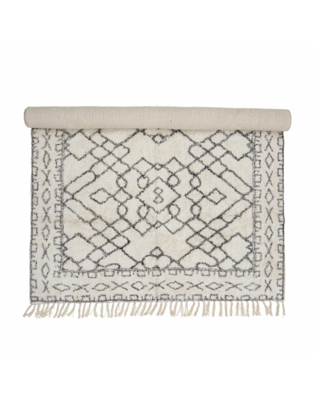 TAPIS JAQUELINE EN COTON - BLOOMINGVILLE