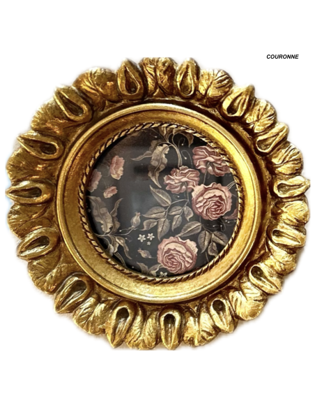 DECORATION MURALE CADRE PHOTO DORE - EMDE