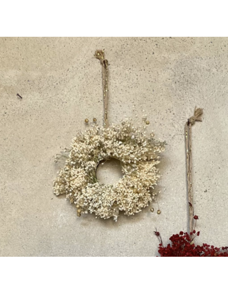 COURONNE DE FLEURS SECHEES - NAMAN PROJECT