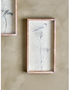 ILLUSTRATION OISEAU SUR VERRE - BLOOMINGVILLE 2