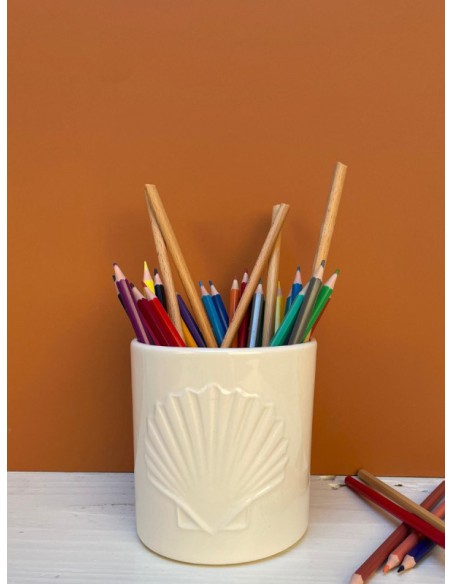 CACHE POT- MONOCHROMIC