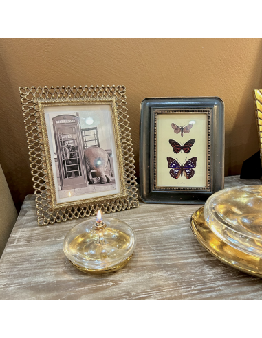 CADRE MAILLE DORÉ VIEILLI - EMDE