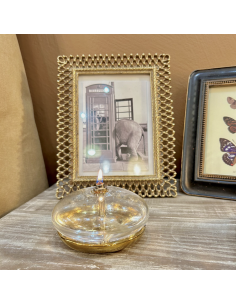 CADRE MAILLE DORÉ VIEILLI - EMDE 2