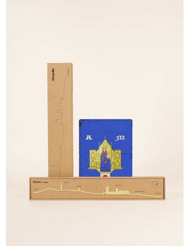 THE LINE DORÉ LA SILHOUETTE DES VILLES