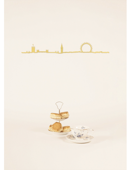 THE LINE DORÉ LA SILHOUETTE DES VILLES