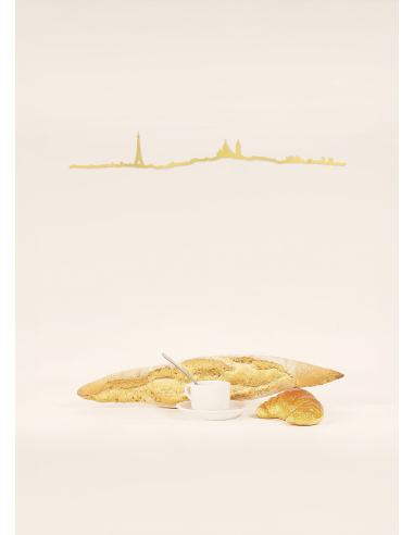 THE LINE DORÉ LA SILHOUETTE DES VILLES