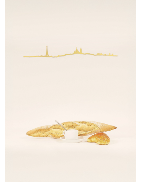 THE LINE DORÉ LA SILHOUETTE DES VILLES