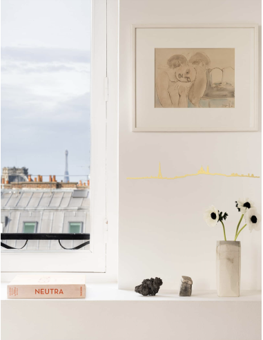 THE LINE DORÉ LA SILHOUETTE DES VILLES