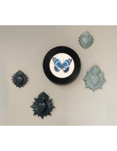 DECO EX VOTO COEUR SOLEIL COLOR - EMDE