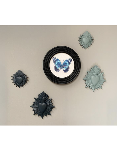 DECO EX VOTO COEUR SOLEIL COLOR - EMDE