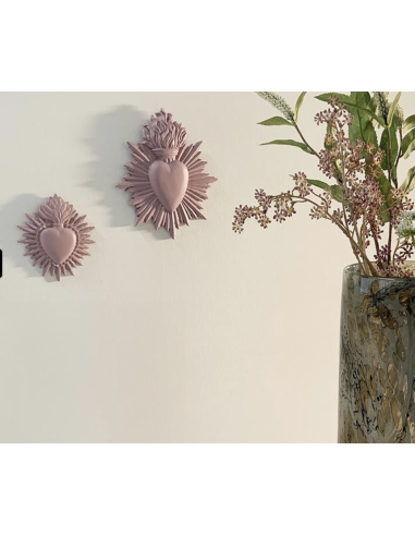 DECO EX VOTO COEUR SOLEIL COLOR - EMDE