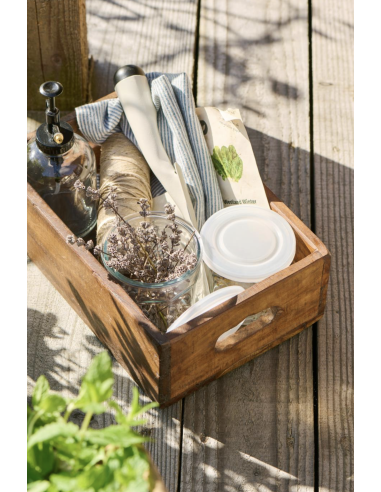 CAISSE EN BOIS AVEC POIGNEES - IB LAURSEN