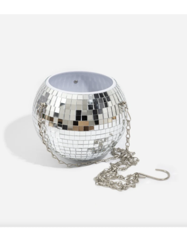 CACHE POT DISCO BOULE À FACETTES - L'EXPRESSIONIST