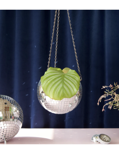 CACHE POT DISCO BOULE À FACETTES - L'EXPRESSIONIST