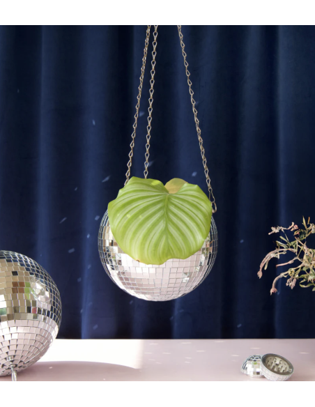 CACHE POT DISCO BOULE À FACETTES - L'EXPRESSIONIST