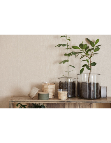 POT EN VERRE HURRICANE - IB LAURSEN