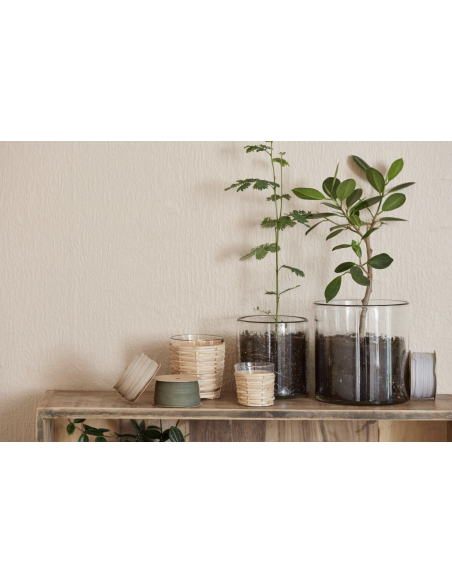 POT EN VERRE HURRICANE - IB LAURSEN