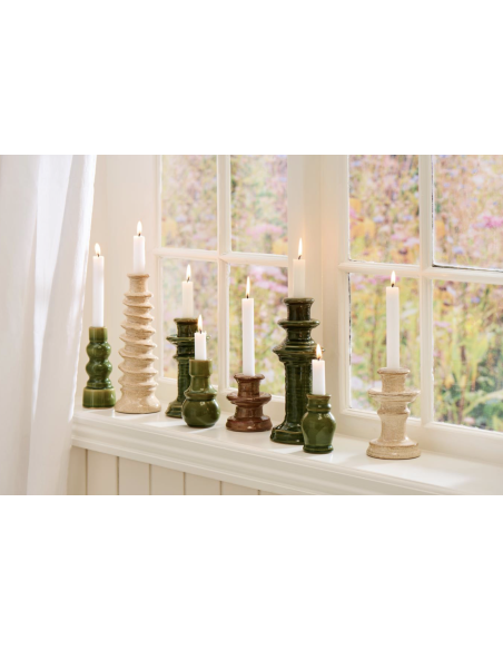 BOUGEOIR MILAN EN CÉRAMIQUE - IBLAURSEN