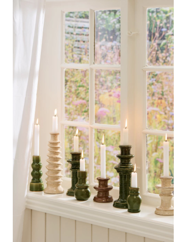 BOUGEOIR MILAN EN CÉRAMIQUE - IBLAURSEN