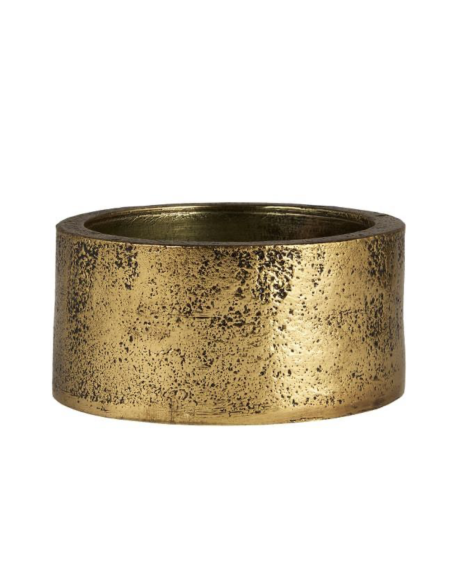 SUPPORT BOUGIE TIZNIT EN ALUMINIUM - IBLAURSEN