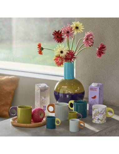 VASE LAHJA EN VERRE RECYCLE - URBAN NATURE CUTLTURE