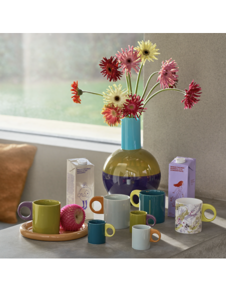 VASE LAHJA EN VERRE RECYCLE - URBAN NATURE CUTLTURE