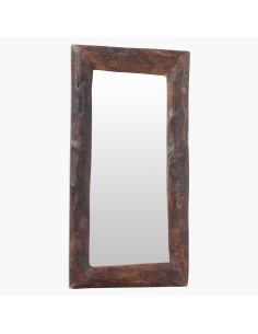 MIROIR D'ÉCURIE EN BOIS - RAW MATERIALS 