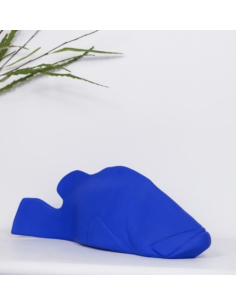 POISSON EN CÉRAMIQUE MARIUS LE MEROU - MONOCHROMIC