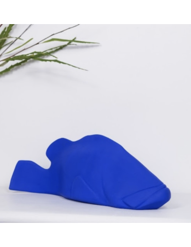 POISSON EN CÉRAMIQUE MARIUS LE MEROU - MONOCHROMIC