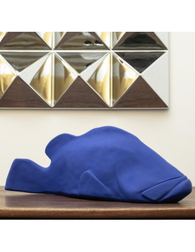 POISSON EN CÉRAMIQUE MARIUS LE MEROU - MONOCHROMIC