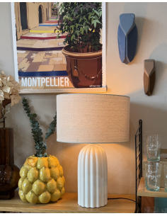 LAMPE EN CERAMIQUE - EMDE