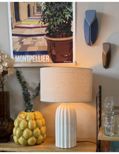 LAMPE EN CERAMIQUE - EMDE