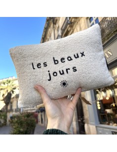 COUSSIN EN EPONGE - SOPHIE JANIERE