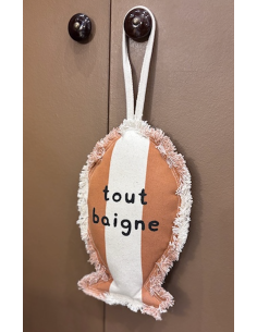 POISSON RAYÉ À SUSPENDRE - SOPHIE JANIERE