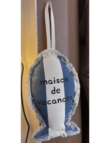 POISSON RAYÉ À SUSPENDRE - SOPHIE JANIERE